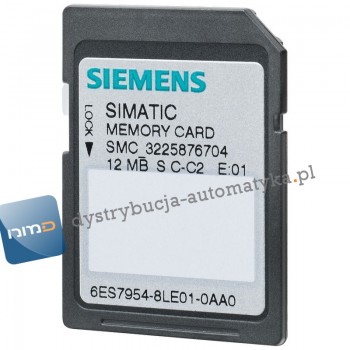 SIMATIC S7, MEMORY CARD FOR S7-1X00 CPU/SINAMICS, 