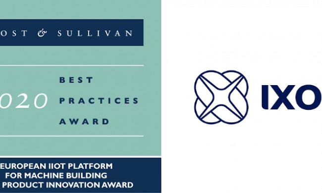 IXON otrzymuje prestiżową nagrodę Frost & Sullivan Best Practices Awar